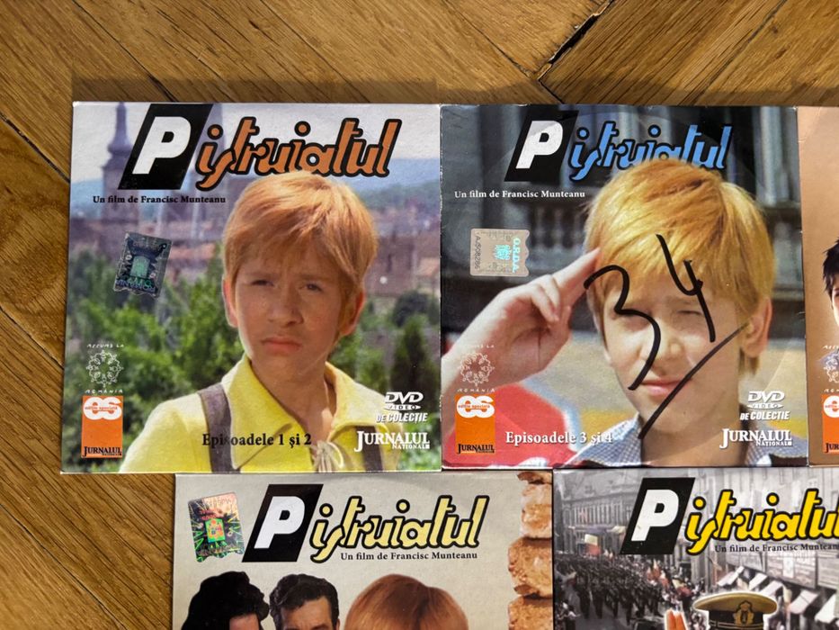 5 Buc DVD-uri Filmul Pistruiatul Ep. 1-10 Colectia Jurnalul National