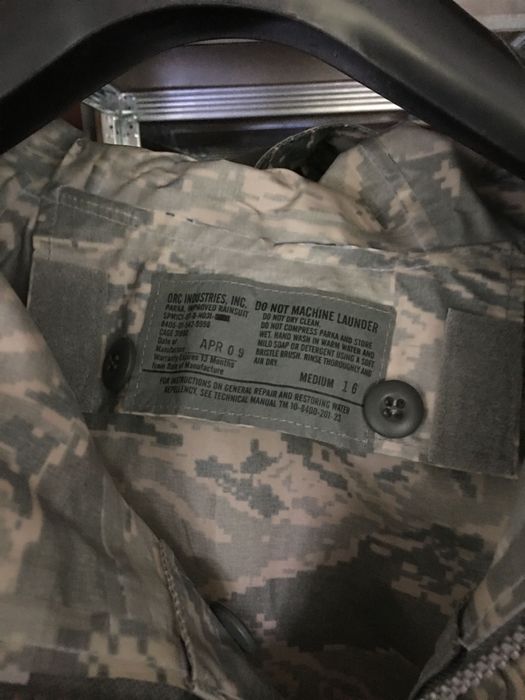 Geaca impermeabilă camuflaj air force usa parka