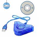 Адаптер от джойстик на PS1 или PS2 към PC