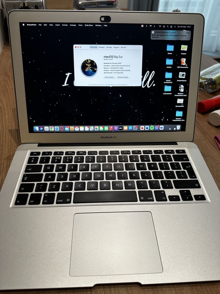 McBook Air 2018 128GB 13”