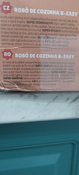 Robot multifunctional pentru prepararea hranei la bebelusi Babadulle B