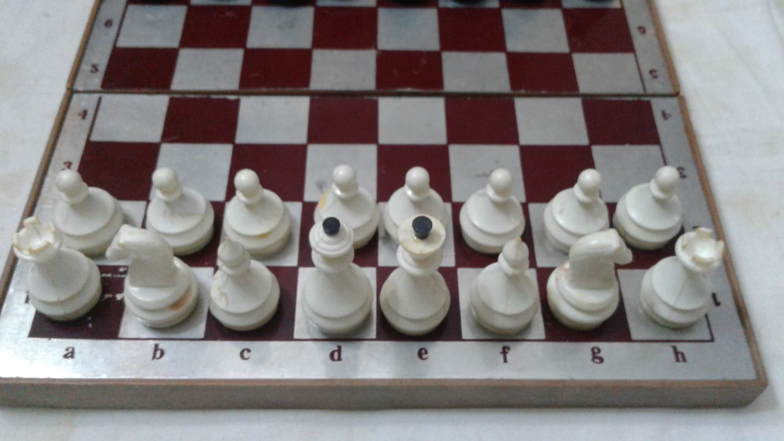 Шахматы советские на магнитах