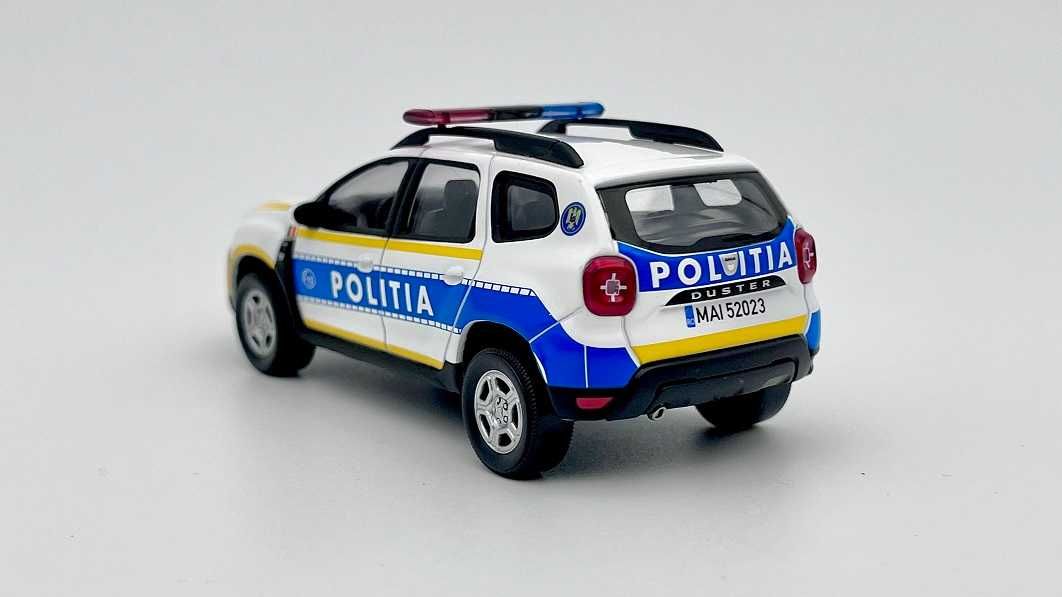 Macheta Dacia Duster Politia Română 1/43 Norev.