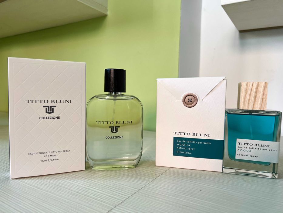 Apă de toaletă bărbați Titto Bluni, 100 ml și 75 ml