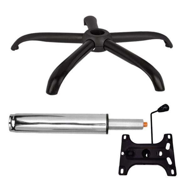 Set placuta balans metalica,baza 64 cm si cilindru piston,scaune birou