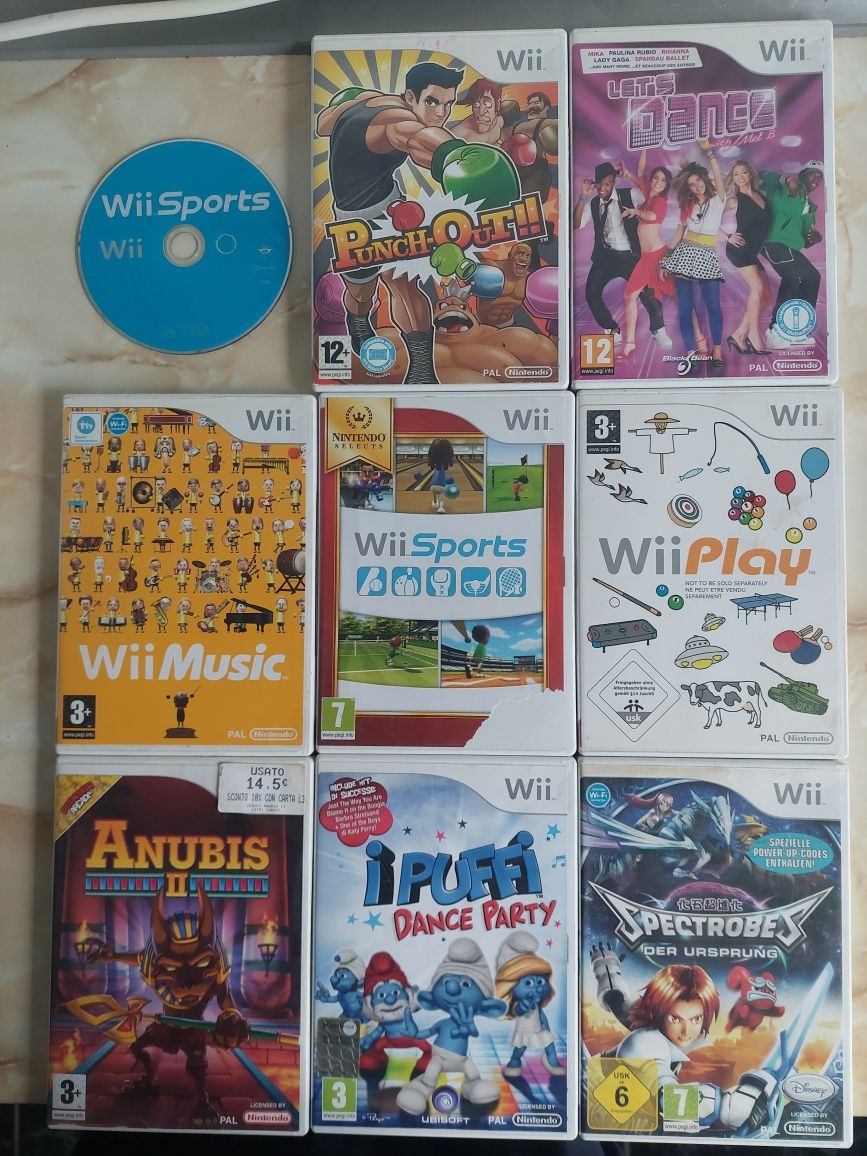 [Wii] Vând 45 jocuri originale pentru Nintendo Wii //poze reale