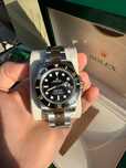 Ceas Rolex Submariner Date 41 mm Oystersteel Silver-Gold nou în cutie