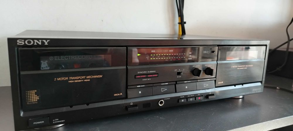 Casetofon dublu deck Sony