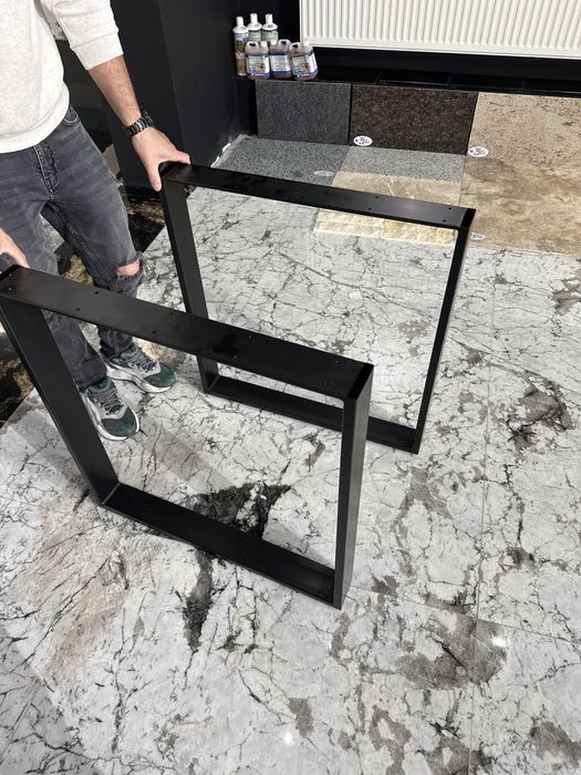 Picioare metalice pt masa