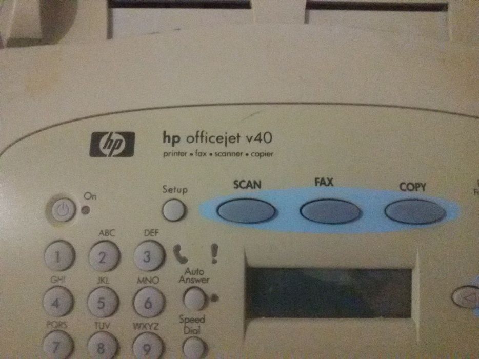 МФУ HP officejet v40