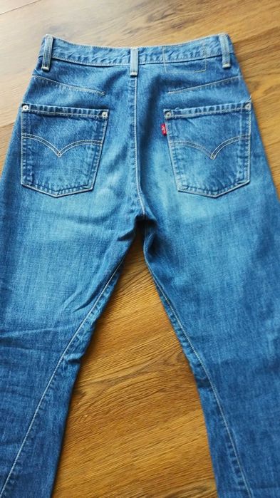 LEVI'S / ЛЕВИС страхотни дънки с широки крачоли, размер XS, като нови