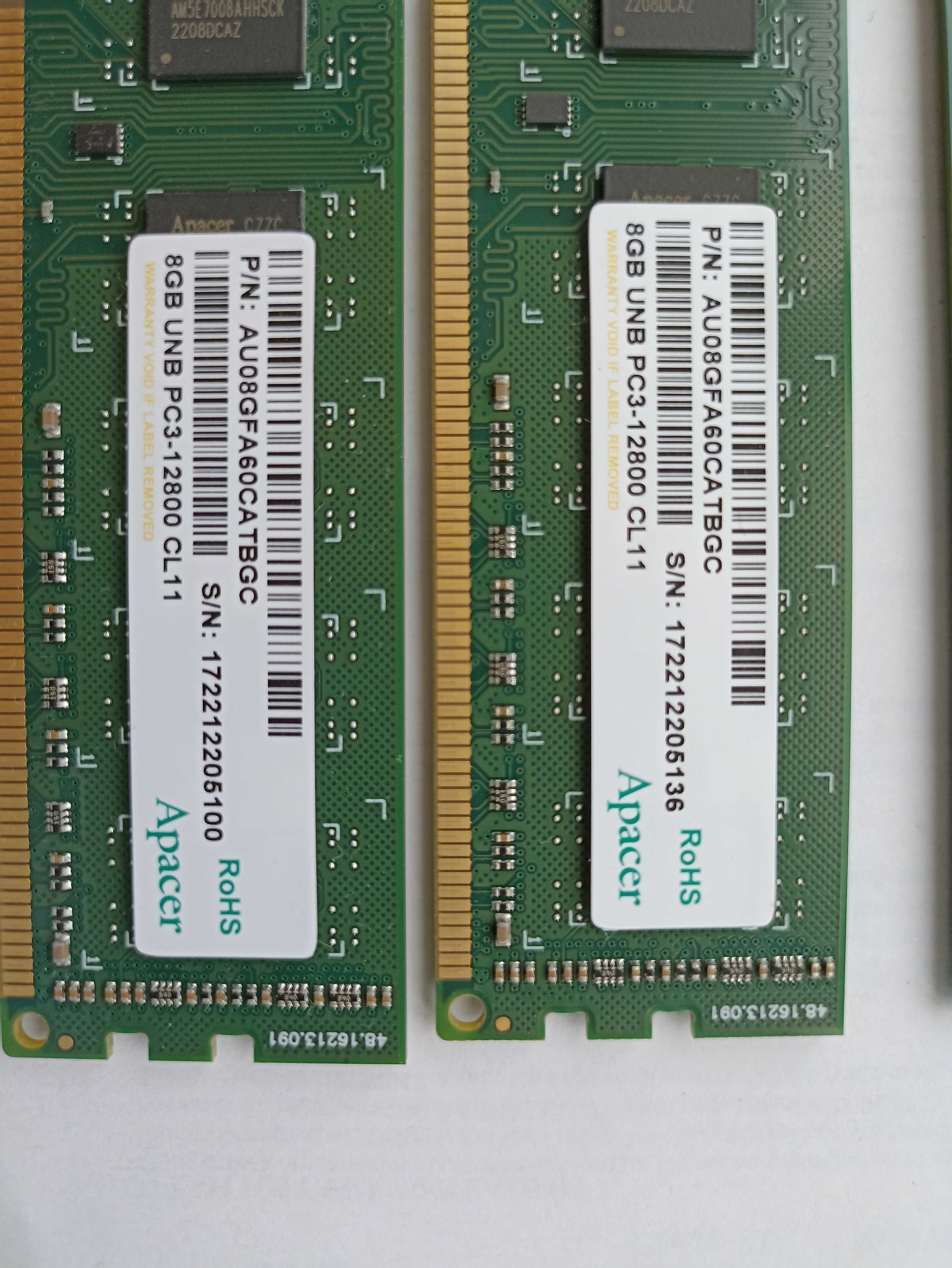 Оперативная память Apacer DL.08G2K.KAM DDR3 DIMM 8Gb