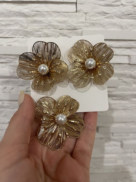 Комплект обеци и пръстен