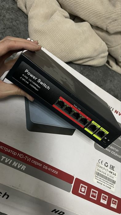 Продается оборудование и материал для видеонаблюдения