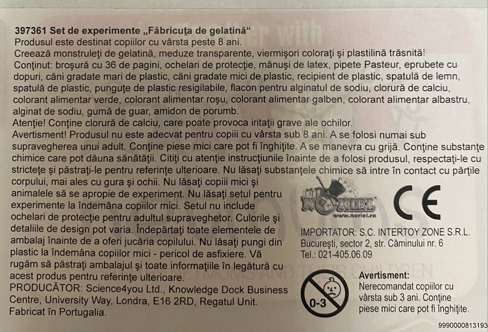 Set Slimy Factory pentru copii 8+