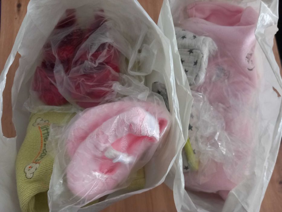 Маркови бебешки дрешки за новородено 0-3м. + обувки