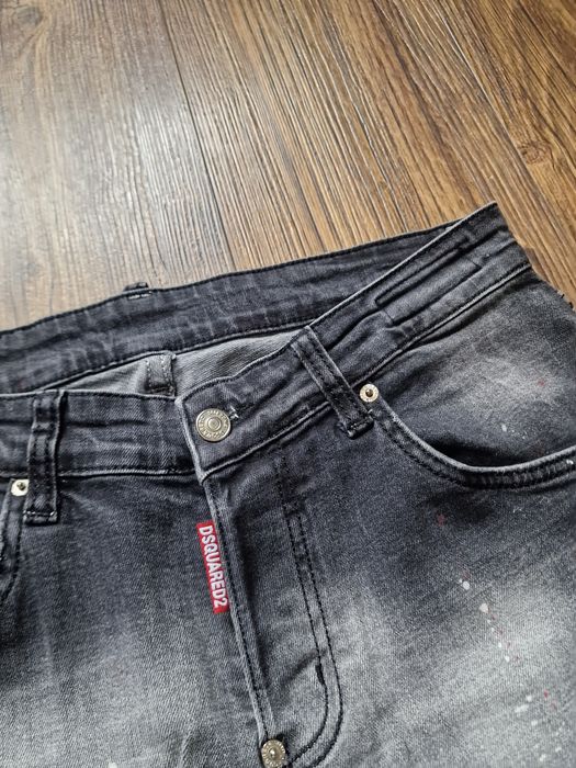 Страхотни мъжки слим дънки DSQUARED2 размер 48 / М