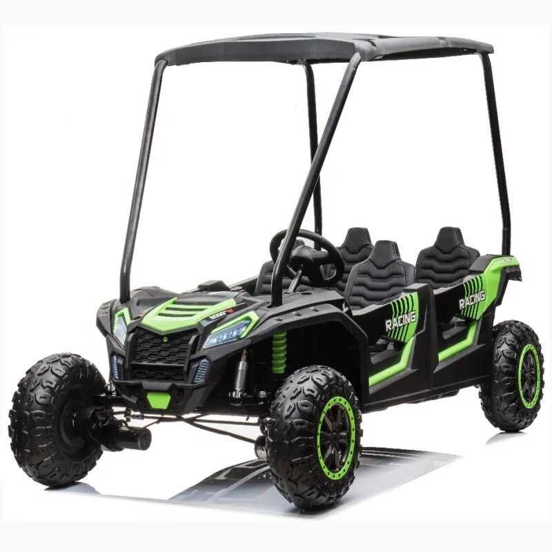 UTV electric pt. 4 copii, Kinderauto Racing 600W 24V 14Ah, verde