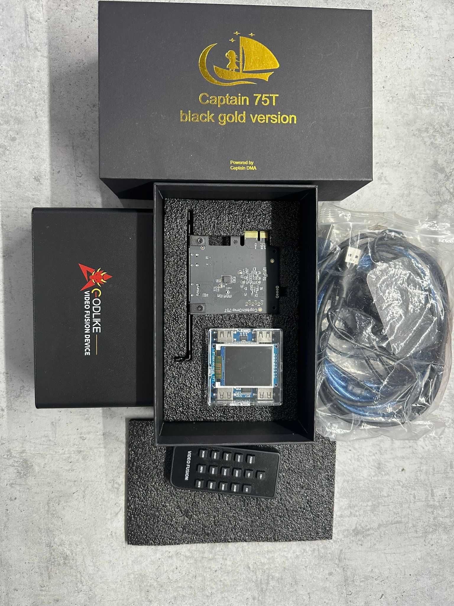DMA CAPTAIN 75T + DIFUSSER + KMBOX si cablurile aferente