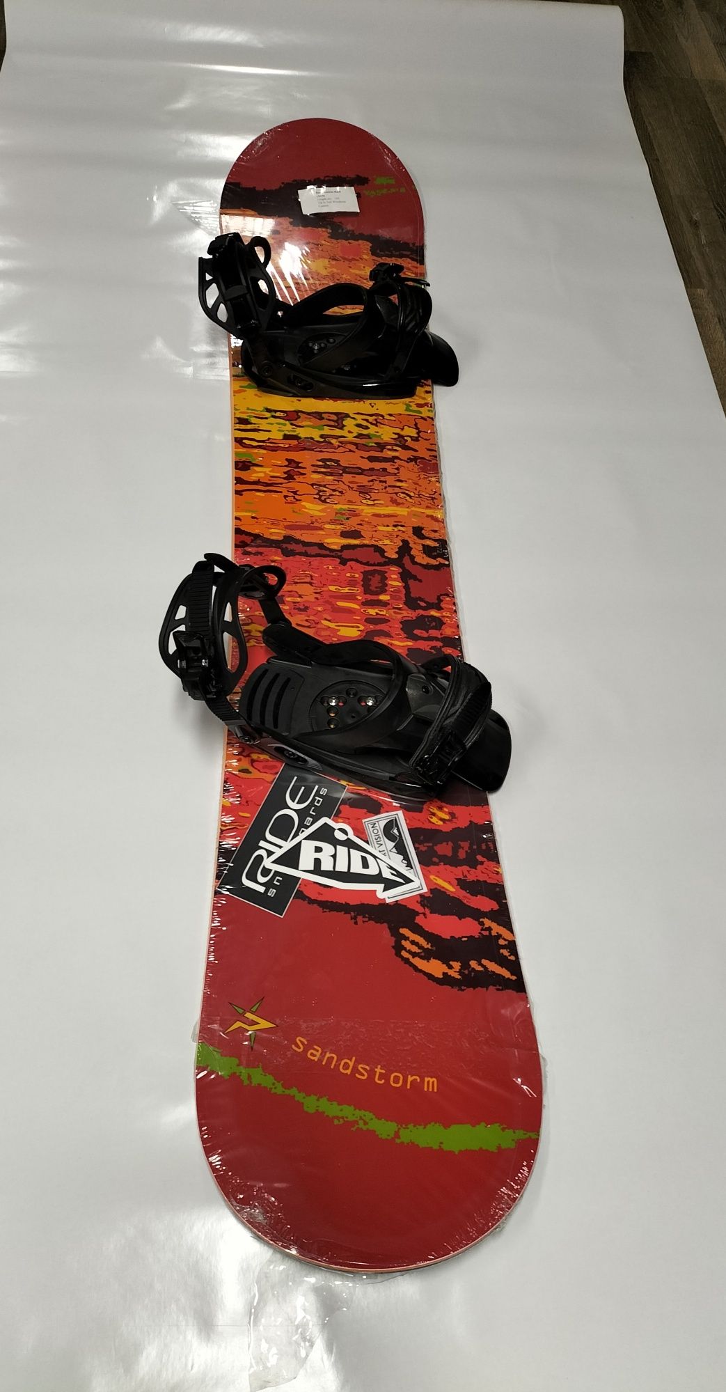 Snowboard Sandstorm Red + Legături noua