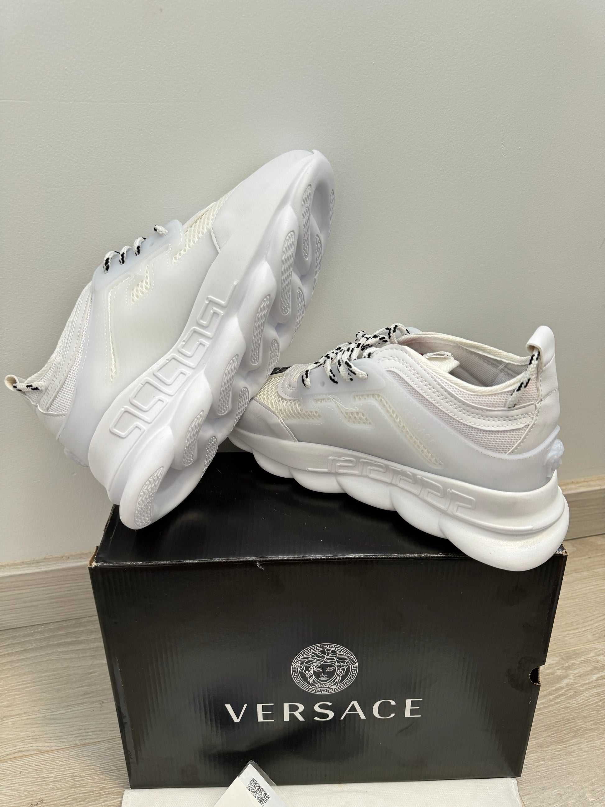 VRSC Chain Reaction "Triple White" sneakers - verificare gratuita