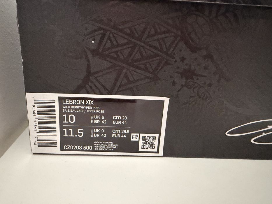 Nike LeBron XIX 19 (DJ Bron)  size:44