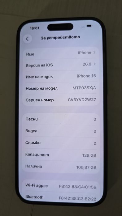 Iphone 15 - без забележки