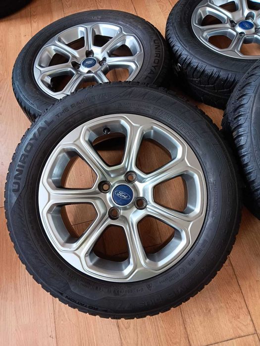 Jante 16 Ford EcoSport originale +senzori anvelope MS 205 60 R16 7.5mm
