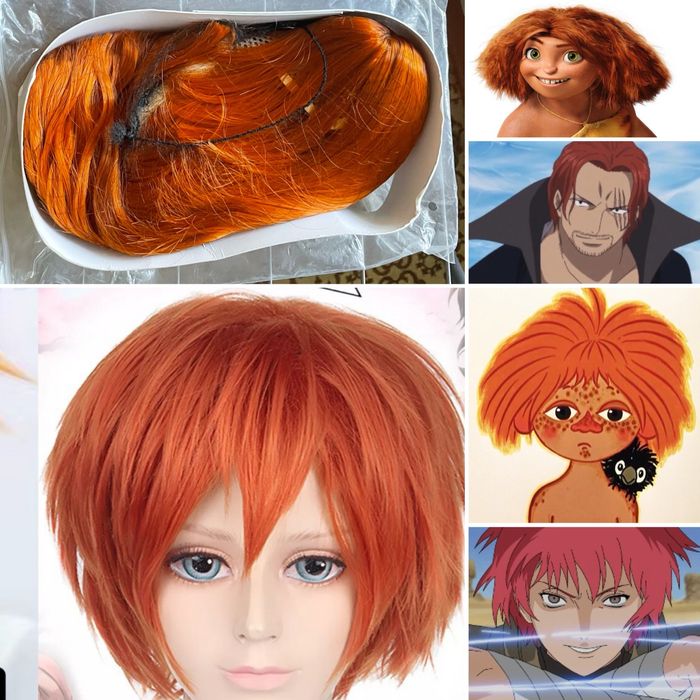 Парик рыжий новые