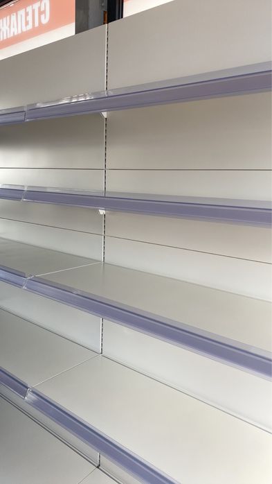 Нови стелажи за магазин най-ниска цена в България .