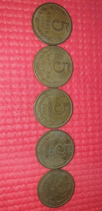 Монеты 5 копеек от пупочной грыжи