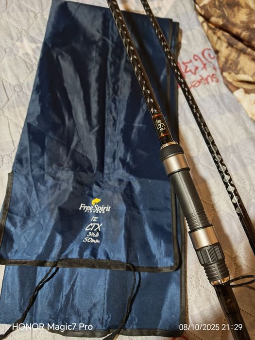 Шаранджийска въдица/пръчка Free Spirit CTX 12ft 3.5lbs
