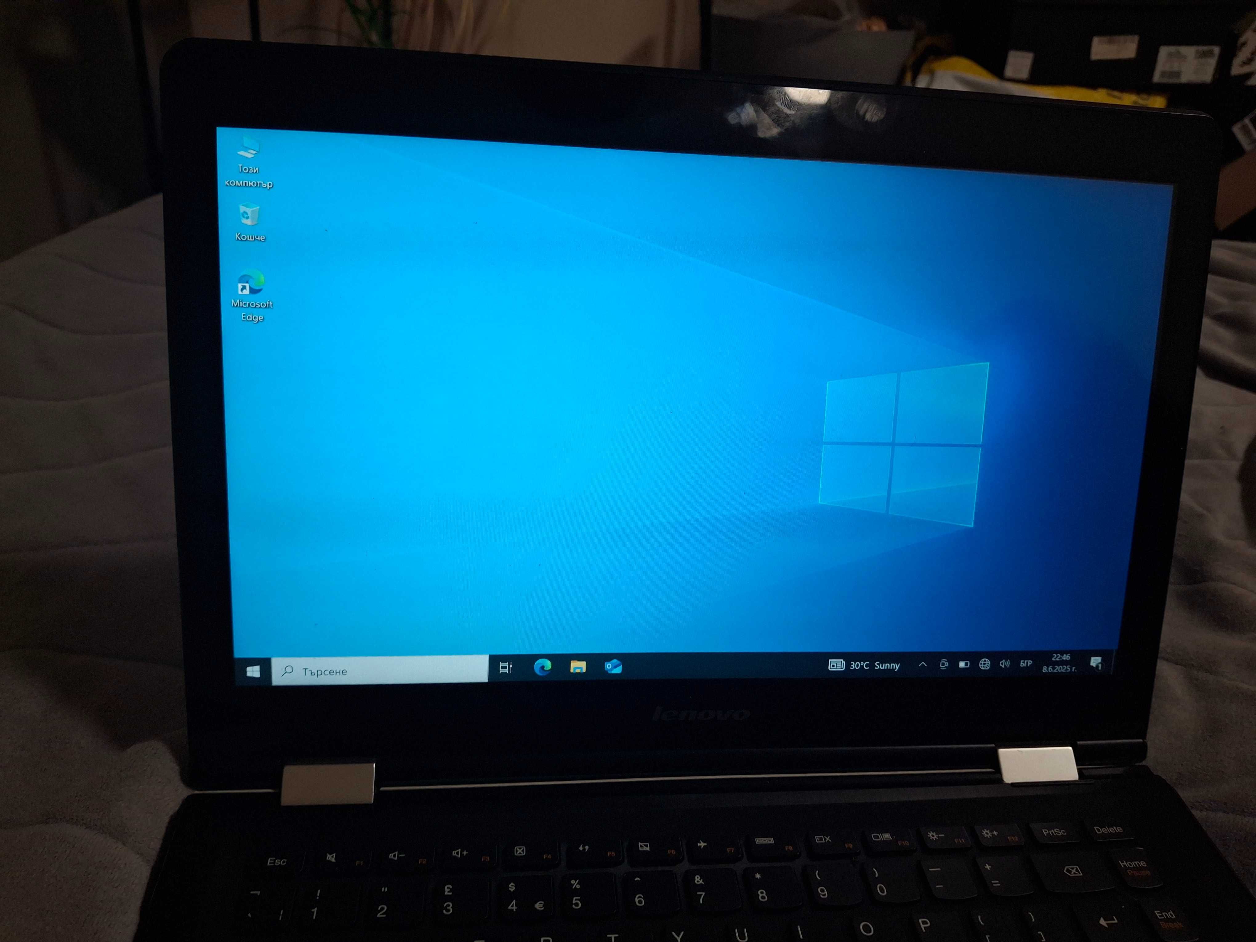 Лаптоп lenovo yoga 500+ тъч контрол