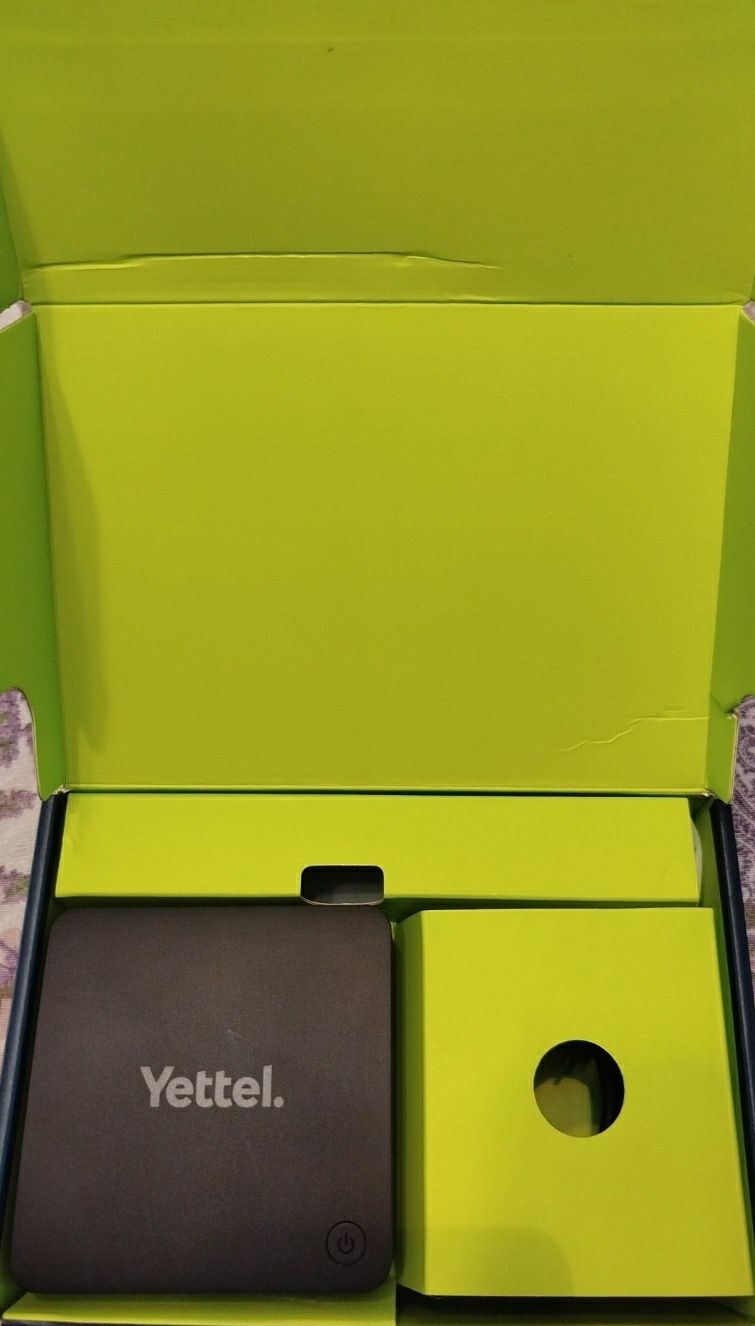 TV box yettel ново