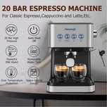 Aparat de cafea premium/Negru Inox