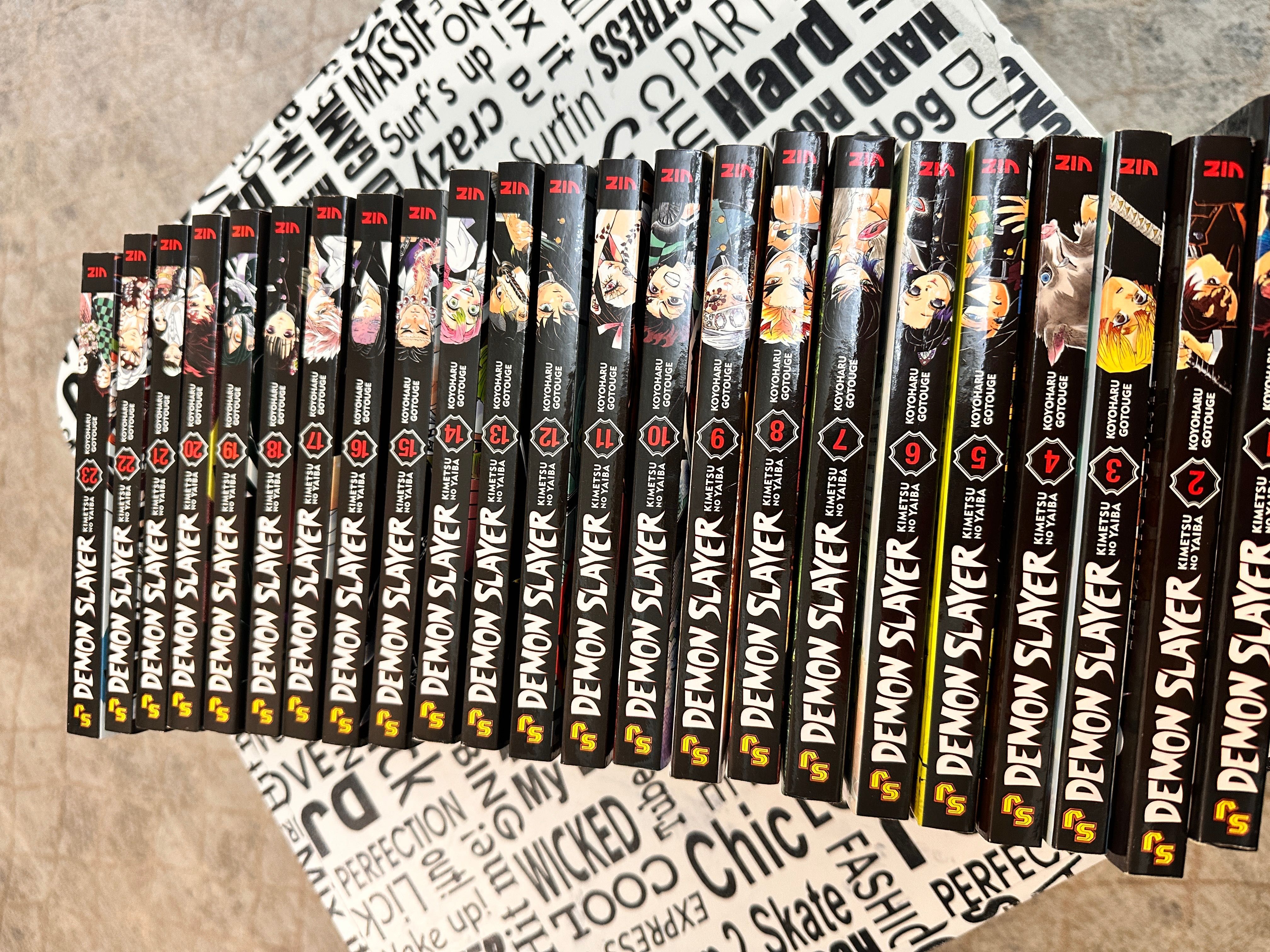 Colectia Manga Demon Slayer