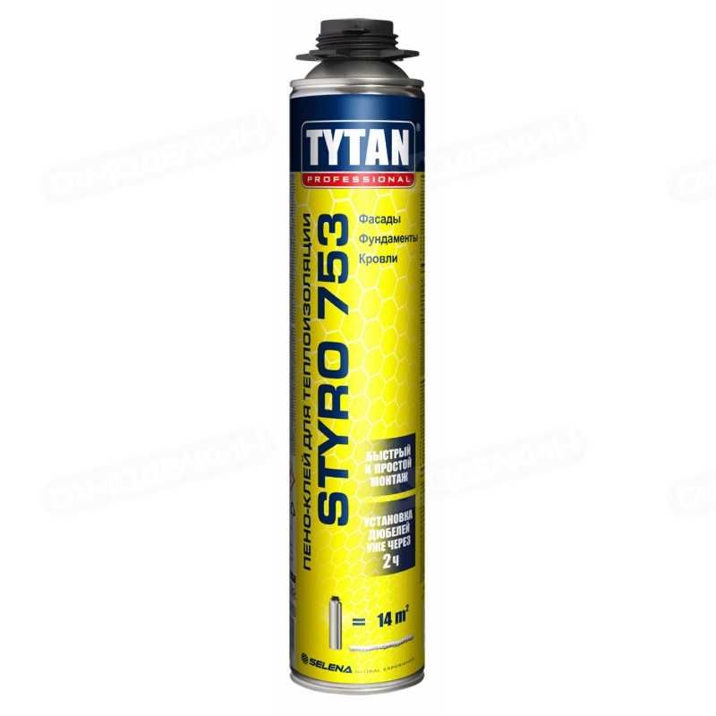 TYTAN STYRO 753 Клей для наружной теплоизоляции 750 мл, голубой