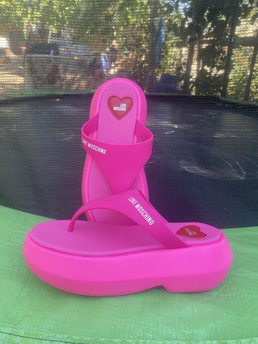 Papuci Moschino Talpa înaltă