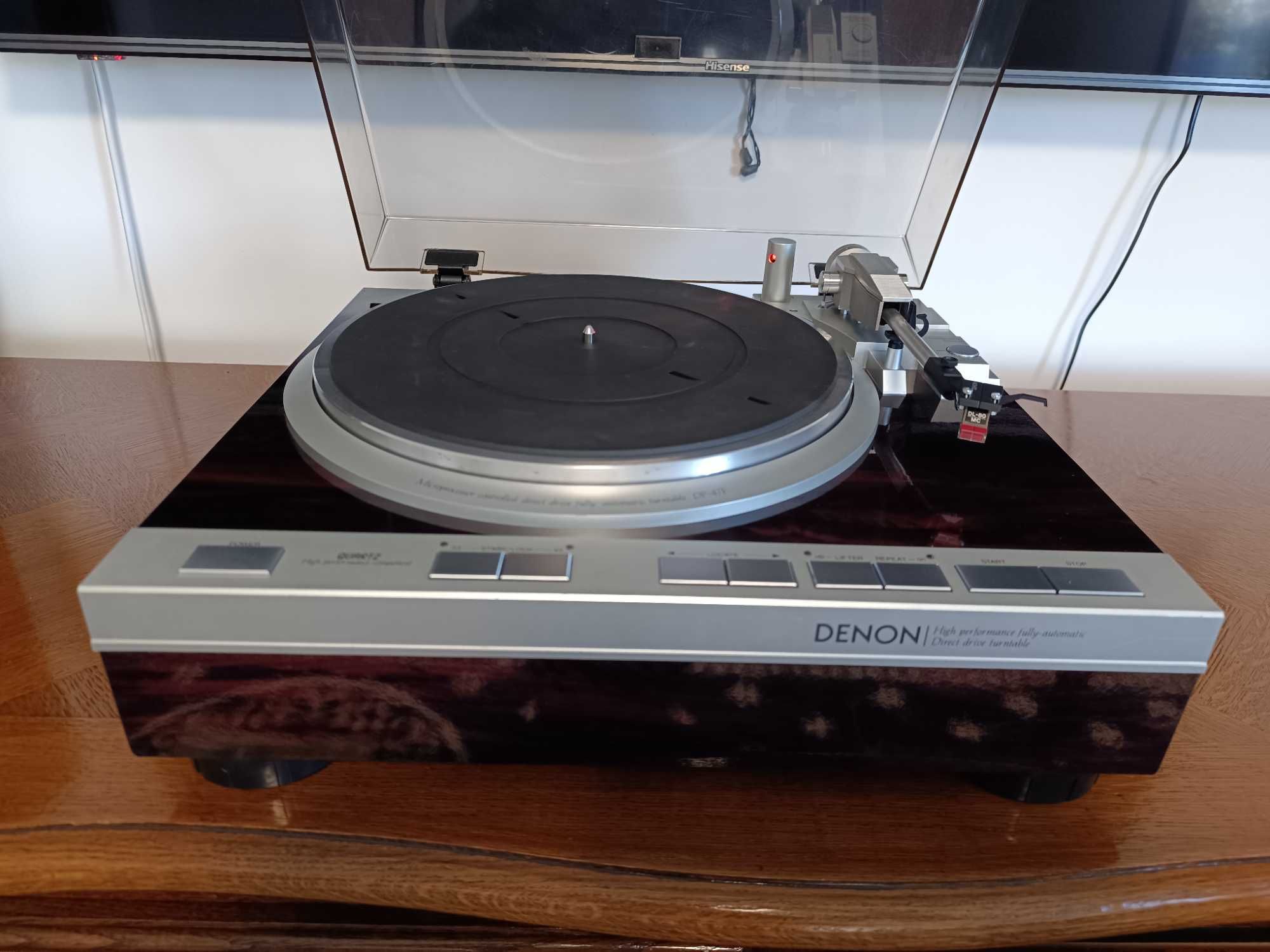 Vand pick-up Denon Dp-47f direct drive full automatic