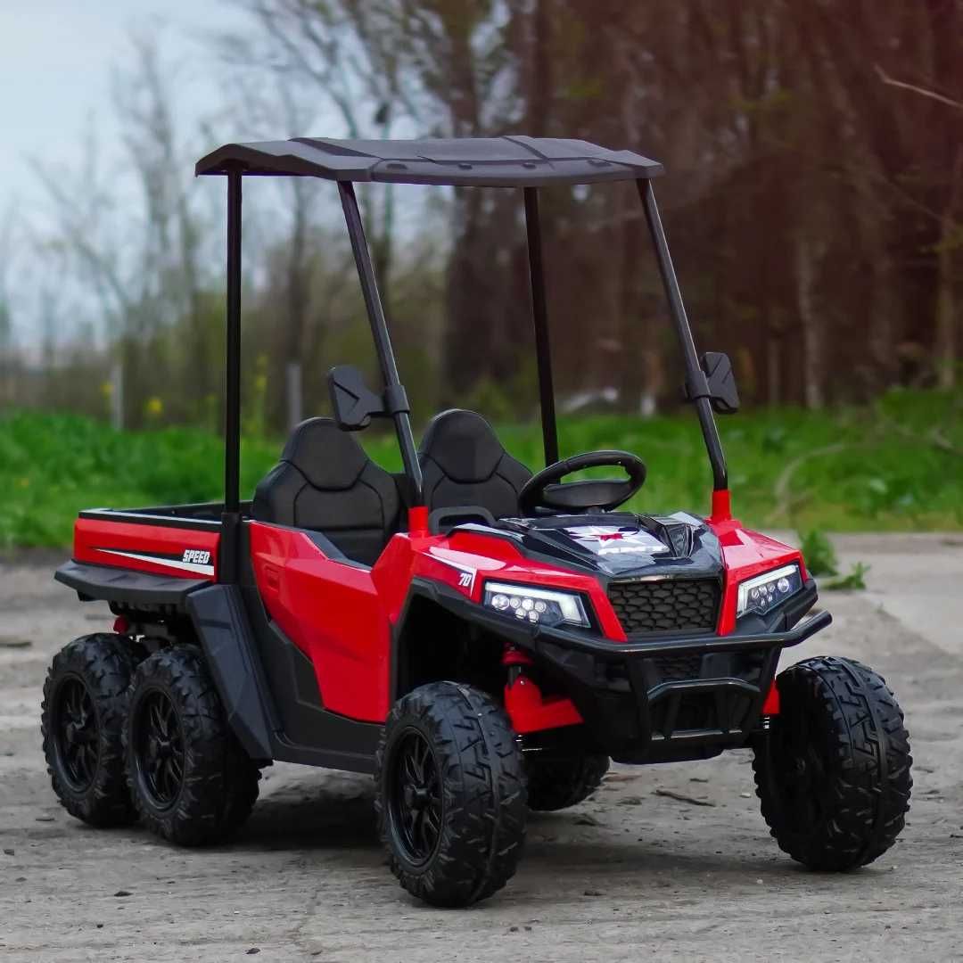 UTV electric pt copii, Gladiator, 2 locuri, 180W, 12V echipat premium