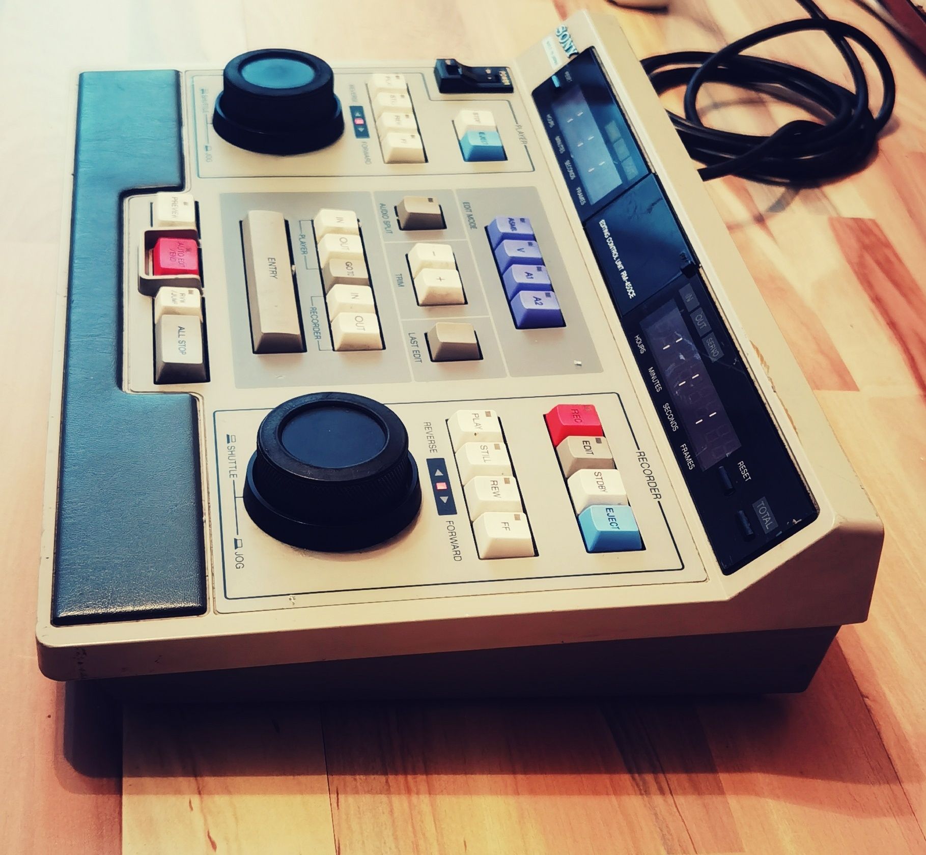 Sony Editing Control Unit RM 450CE made in Japan retro vintage anii 90