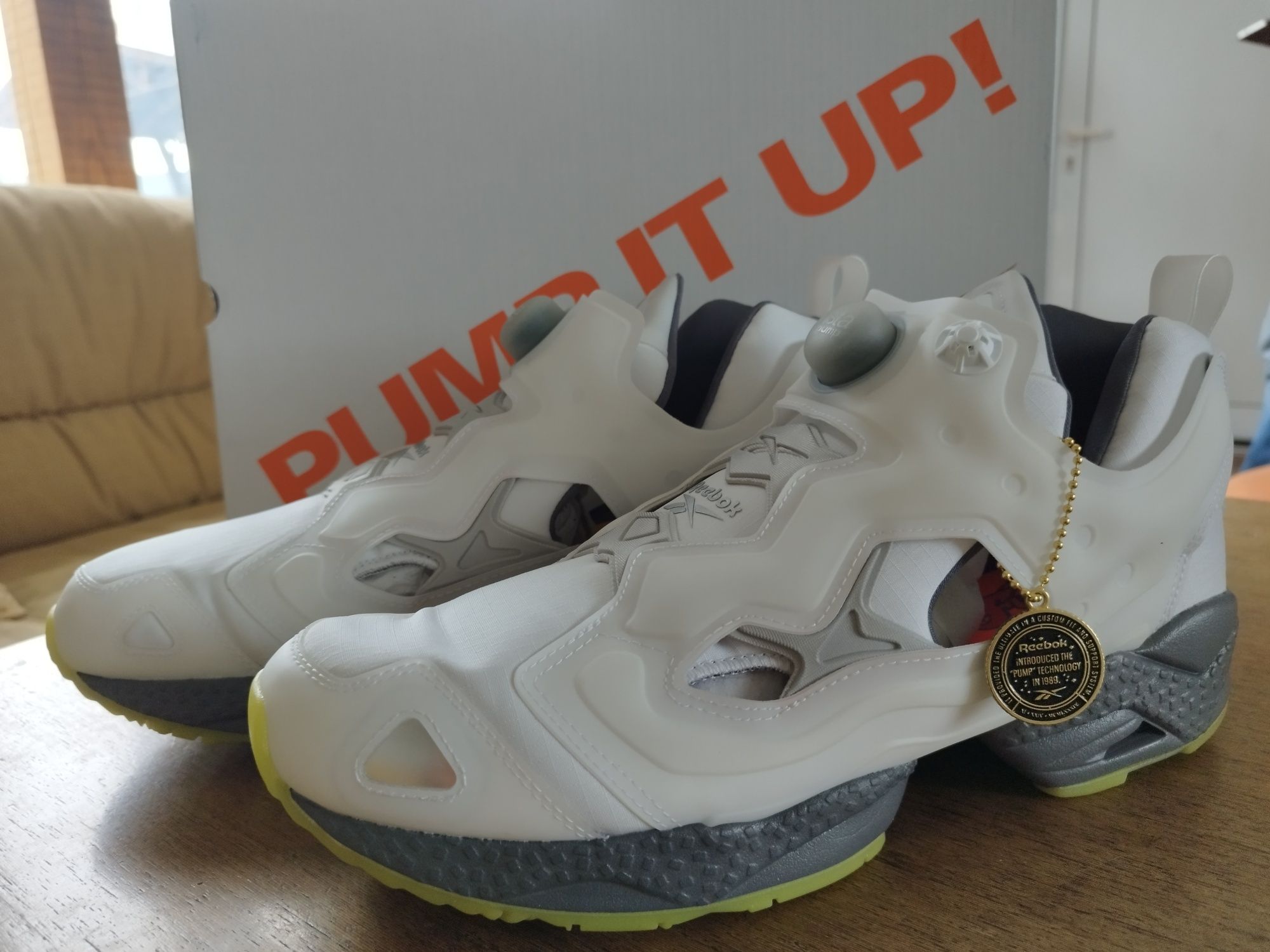 Reebok Fury 95 instapump 44.5 100%original