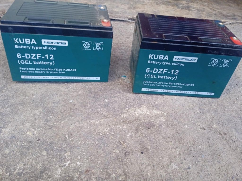 4 acumulatori Kuba 12v 12 ah