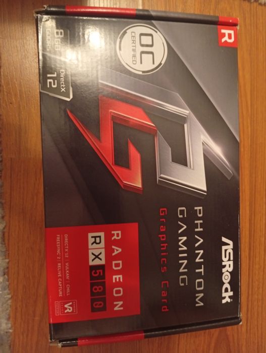 Placa video AsRock Radeon RX 580 Phantom Gaming X OC 8GB GDDR5 256-bit
