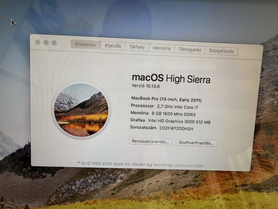 Apple MacBook core i7