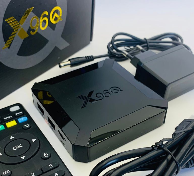 Смарт приставка для телевизора X96Q андроид tv box тв бокс