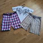 Детски kъси панталони  H&M, QUIKSILVER ръст 170