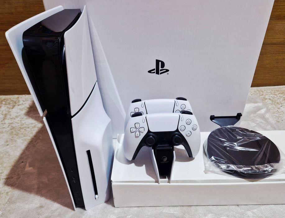 Ps 5 Slim 1tb 2 дж полный комплект!