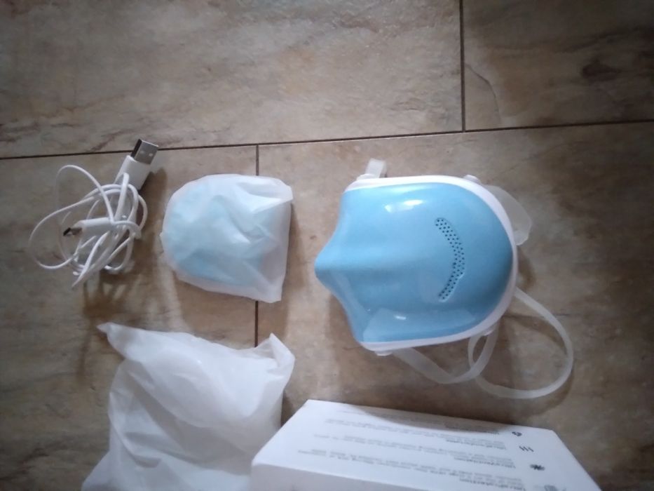 Masca electrica noua, aer curat din exterior