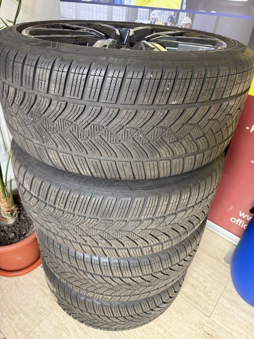 Set jante originale BMW cu anvelope de iarna - Seria 4 Gran Coupe G26